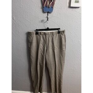 Lauren Ralph Lauren Dress‎ Gray Plaid Pants Mens 36x30 Wool
